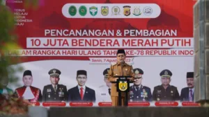 Banda Aceh Canangkan Gerakan 10 Juta Bendera