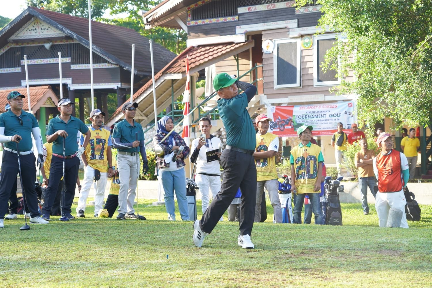 Turnamen golf danrem Lilawangsa