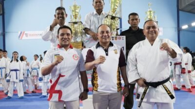 Kejuaraan karate trofi Kapolresta Banda Aceh