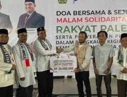 Kemenag Aceh Besar Kembali Serahkan Donasi untuk Palestina 