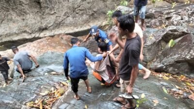 2 Wisatawan Air Terjun Suhom Aceh Besar Tertimpa Pohon