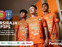 Catat! Tiket Persiraja vs PSPS Hanya Dijual Secara Online